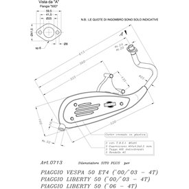 Leovince Vespa ET4 4 stroke SITOPLUS