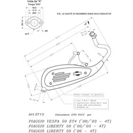 Leovince Vespa ET4 4 stroke SITOPLUS
