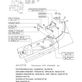 Leovince Generic XOR 50 Type BNOT SITO