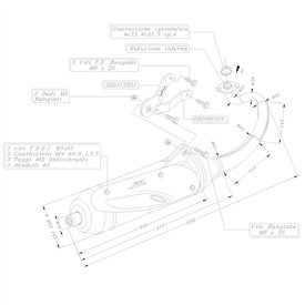 Leovince Yamaha AEROX 50 KAT liquid cooled SITO