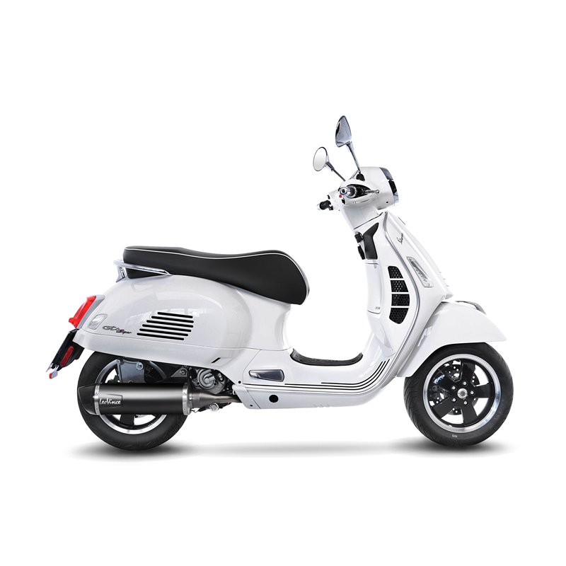 Leovince Vespa GTS 300 HPE/SUPER/SEI GIORNI NERO Leovince Vespa GTS 300 HPE/SUPER/SEI GIORNI NERO