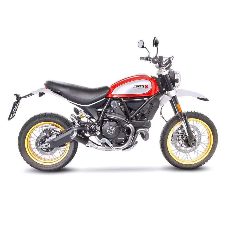 Leovince Ducati SCRAMBLER 800 DESERT SLED LV-10 BLACK EDITION