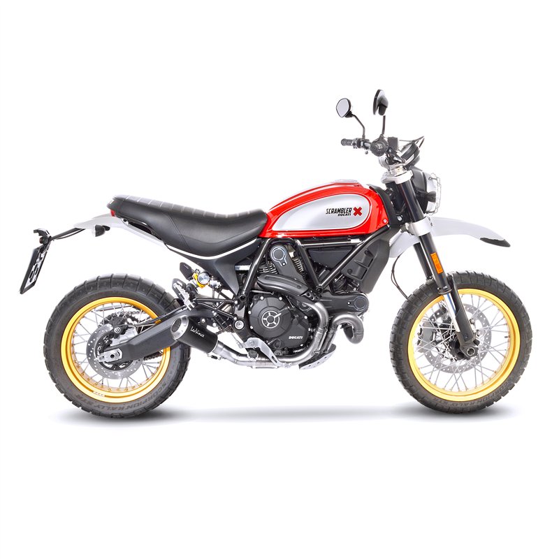 Leovince Ducati SCRAMBLER 800 DESERT SLED LV-10 BLACK EDITION