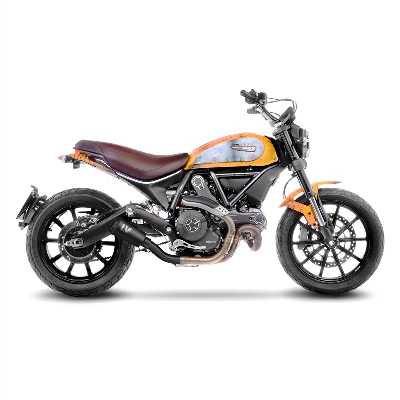 Leovince Ducati SCRAMBLER 800 CAFE RACER/CLASSIC/FULL THROTTLE/ICON LV-10 FULL BLACK