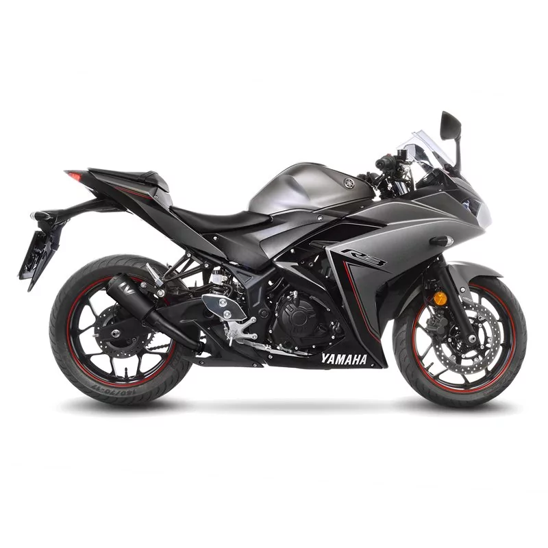 Leovince Yamaha YZF-R3 LV-10 FULL BLACK Leovince Yamaha YZF-R3 LV-10 FULL BLACK