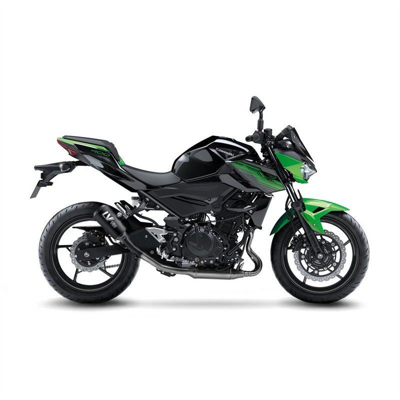 Leovince Kawasaki Z 400 LV-10 FULL BLACK WORLD CHAMPION LIMITED EDITION