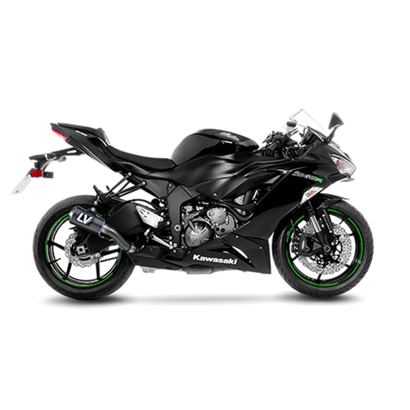 Leovince Kawasaki ZX-6R NINJA LV-10 CARBON FIBER Leovince Kawasaki ZX-6R NINJA LV-10 CARBON FIBER