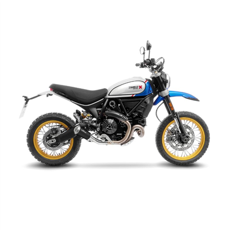 Leovince Ducati SCRAMBLER 800 DESERT SLED LV-10 BLACK EDITION
