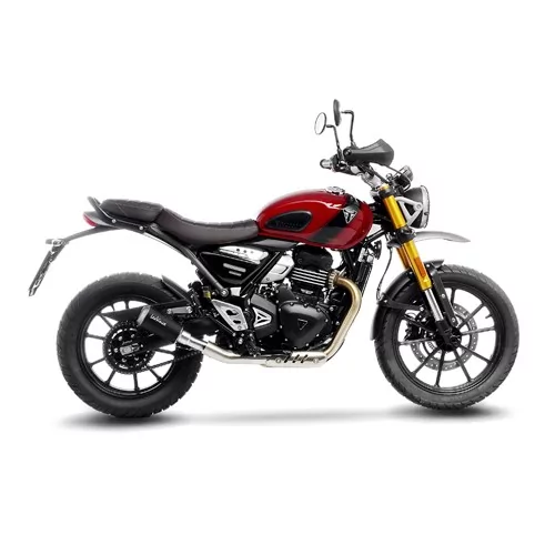 Leovince Triumph SCRAMBLER 400 X LV-10 BLACK EDITION