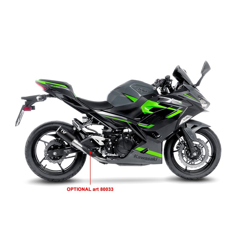 Leovince Kawasaki NINJA 400 LV CORSA S BLACK EDITION Leovince Kawasaki NINJA 400 LV CORSA S BLACK EDITION