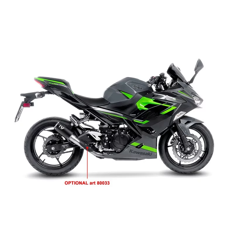 Leovince Kawasaki NINJA 400 LV CORSA S BLACK EDITION Leovince Kawasaki NINJA 400 LV CORSA S BLACK EDITION