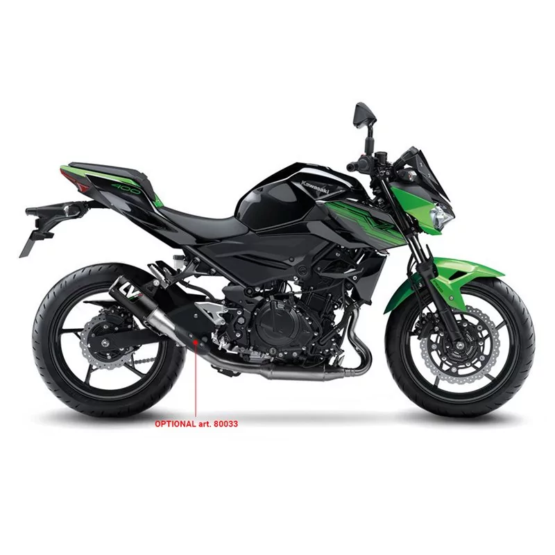 Leovince Kawasaki Z 400 LV CORSA CARBON FIBER