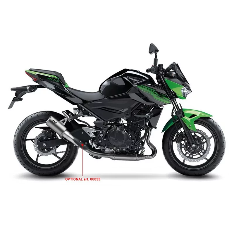 Leovince Kawasaki Z 400 LV CORSA S TITANIUM Leovince Kawasaki Z 400 LV CORSA S TITANIUM