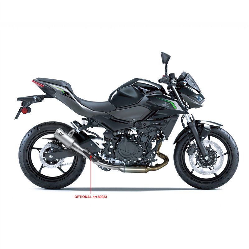 Leovince Kawasaki Z 500/SE LV CORSA S TITANIUM