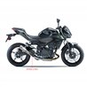 Leovince Kawasaki Z 500/SE LV CORSA S TITANIUM