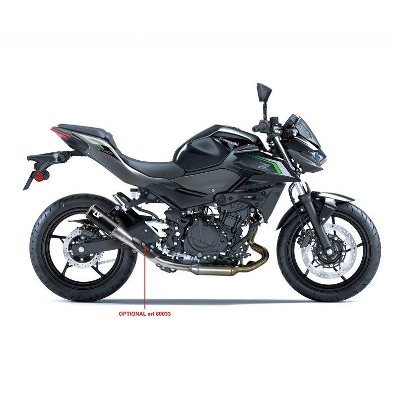 Leovince Kawasaki Z 500/SE LV CORSA BLACK EDITION Leovince Kawasaki Z 500/SE LV CORSA BLACK EDITION
