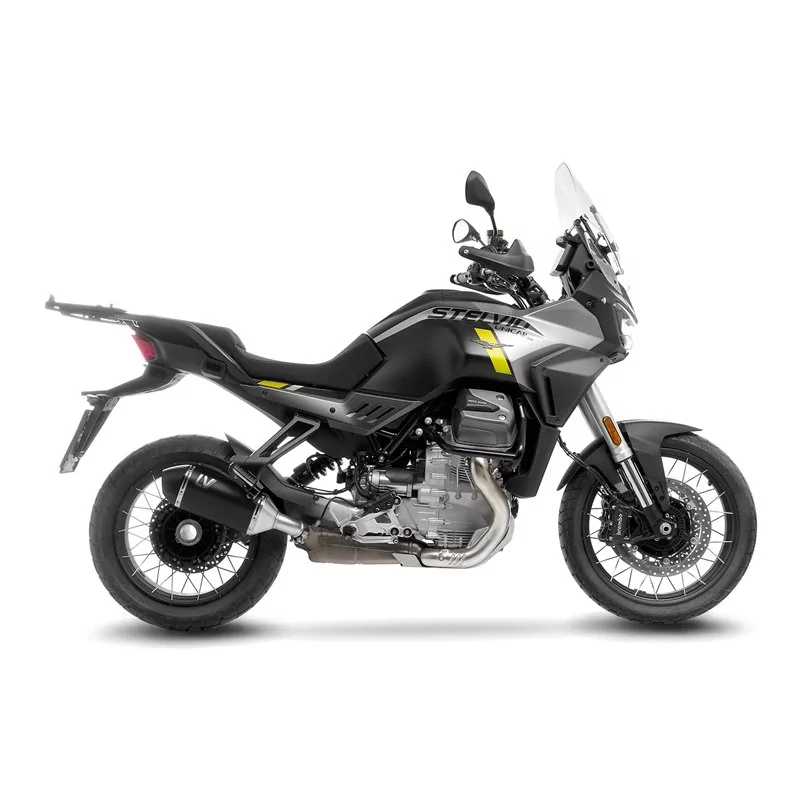 Leovince Moto Guzzi STELVIO LV-14 BLACK EDITION Leovince Moto Guzzi STELVIO LV-14 BLACK EDITION