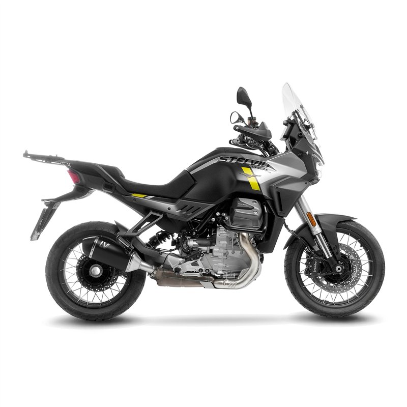 Leovince Moto Guzzi STELVIO LV-14 BLACK EDITION Leovince Moto Guzzi STELVIO LV-14 BLACK EDITION
