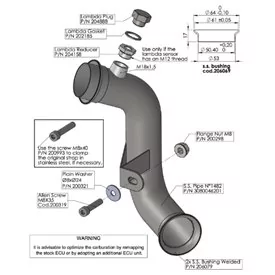 Leovince Tube Décata CF Moto 800 MT / IBEX 800 E / SPORT/TOURING/EXPLORE/LIMITED EDITION