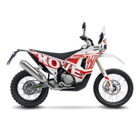 Leovince De-Cat Pipe Kove 450 RALLY LOW/HIGH