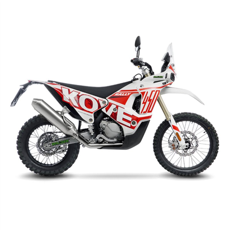 Leovince Decatalizzatore No Kat Kove 450 RALLY LOW/HIGH