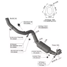 Leovince Racing-Krümmer-Kit Honda X-ADV
