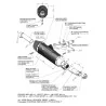 Leovince Piaggio Mp3 500 Nero