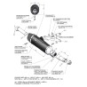 Leovince Piaggio MP3 400/LT/RST NERO 14005U
