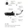 Leovince Vespa GTS 300 HPE/SUPER/SEI GIORNI NERO 14059U
