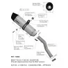 Leovince Bmw F 850 GS LV ONE EVO 14263E