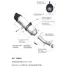 Leovince Kawasaki Z 125 LV ONE EVO 14293EU