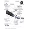 Leovince Kawasaki NINJA 1000 SX/TOURER FACTORY S BLACK EDITION 14336SB