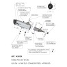 Leovince Honda ADV 350 LV ONE EVO 14381EK