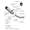 Leovince Ktm DUKE 390 LV ONE EVO 14393EU