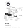 Leovince Ducati DESERTX LV ONE EVO BLACK EDITION 14428EB