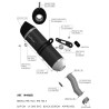 Leovince Benelli TRK 702 / 702X LV ONE EVO BLACK EDITION 14446EB