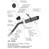 Leovince Moto Guzzi V85 STRADA/TT/TT TRAVEL LV ONE EVO 14454EU