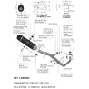 Leovince Yamaha MT-125 LV ONE EVO BLACK EDITION 14456EBU