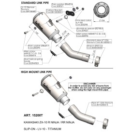 Exhaust Leovince Kawasaki ZX-10RR NINJA 2017/2020 15200T