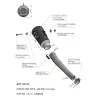 Leovince Honda CBR 300 R LV-10 CARBON FIBER 15211C