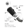 Leovince Benelli Leoncino 500 LV-10 Black