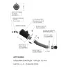 Leovince Husqvarna VITPILEN 125 LV-10 BLACK EDITION 15242BU