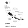 Leovince Husqvarna VITPILEN 401 LV-10 BLACK EDITION 15242BU