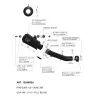 Leovince Ktm DUKE 125 LV-10 FULL BLACK 15249FBU
