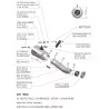 Leovince CF Moto 700 CL-X HERITAGE/SPORT LV-10 15256
