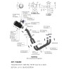 Leovince Yamaha MT-07 LV-10 BLACK EDITION 15264BU