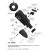 Leovince Ducati SCRAMBLER 800 ICON/FULL THROTTLE/NIGHT SHIFT LV-10 FULL BLACK