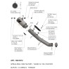 Leovince Aprilia TUONO V4 1100/FACTORY LV CORSA S TITANIUM 15401STU