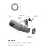 Leovince Bmw S 1000 R / M 1000 R LV CORSA TITANIUM 15407TU