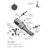 Leovince Kawasaki ZX-6R NINJA LV CORSA S TITANIUM 15413STU